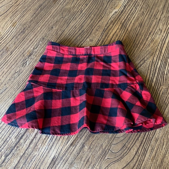 Gap Kids Drop Waist Plaid Skirt - Picture 3 of 6